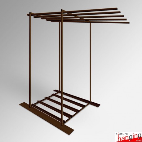 Pull Out Art Storage & Display Stand (Freestanding Storage Solution for Framed Paintings)