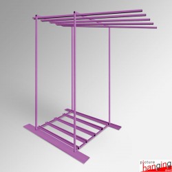 Pull Out Art Storage & Display Stand (Freestanding Storage Solution for Framed Paintings)