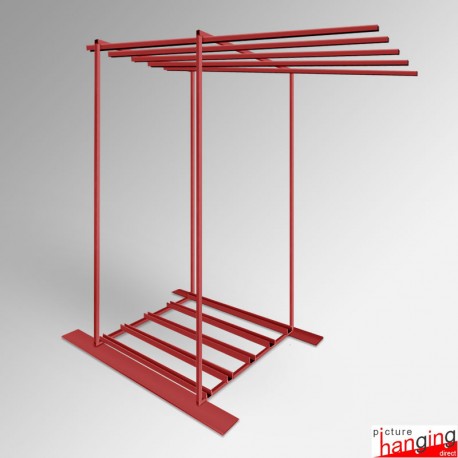 Pull Out Art Storage & Display Stand (Freestanding Storage Solution for Framed Paintings)